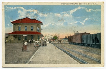 Western Maryland Depot, Elkins, W. Va.